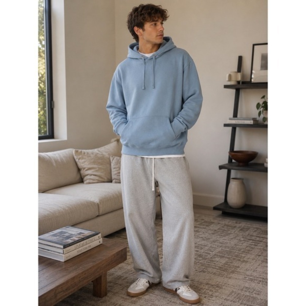 Goodfellow & Co Light Blue Men's Pullover Hoodie